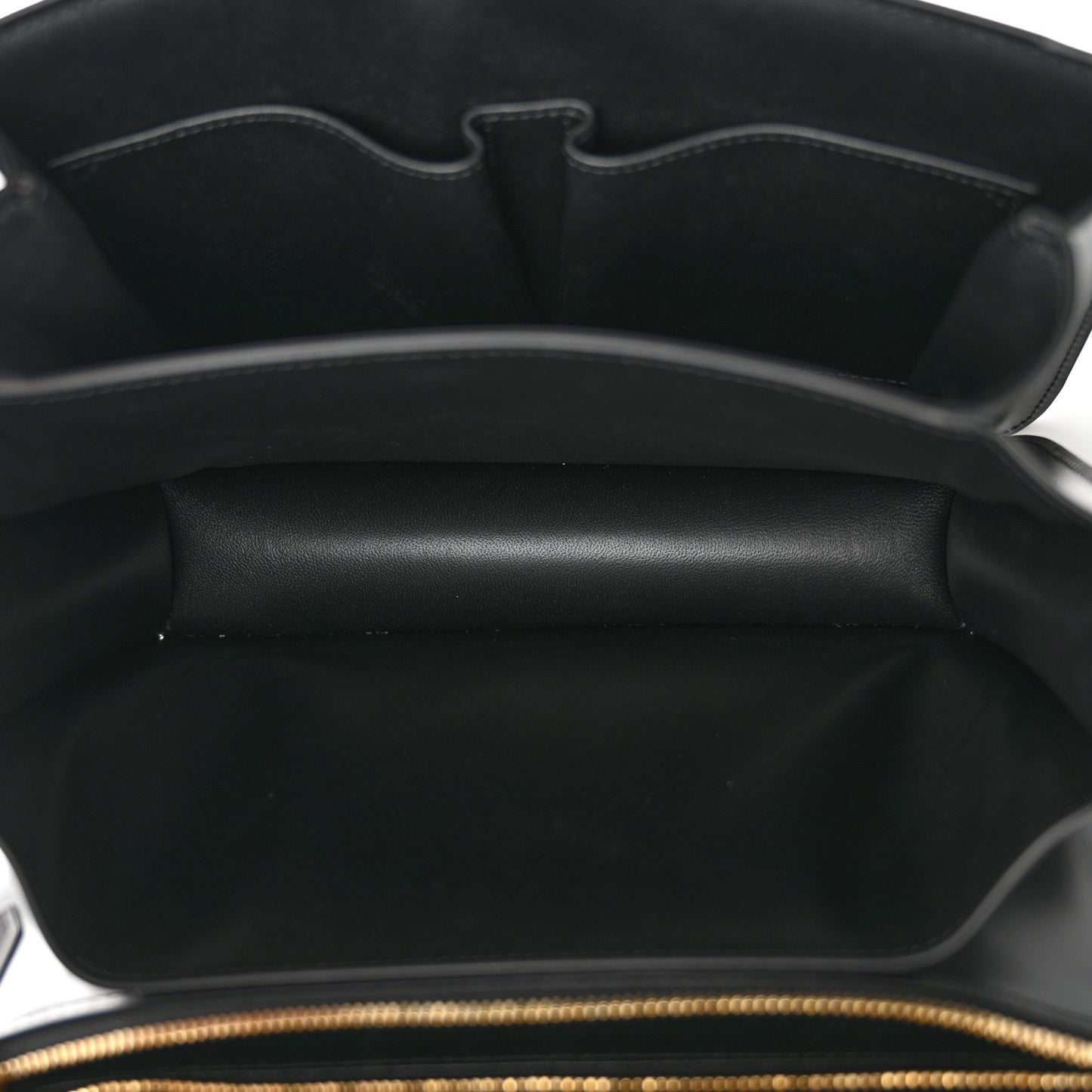 Box Calfskin Medium Classic Box Flap Bag Black