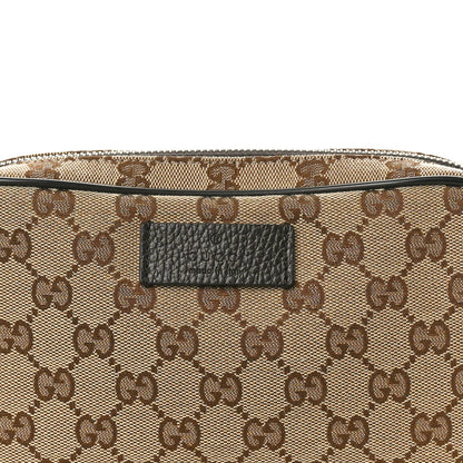 Gucci Monogram Belt Bag Dark Brown 8 of 10