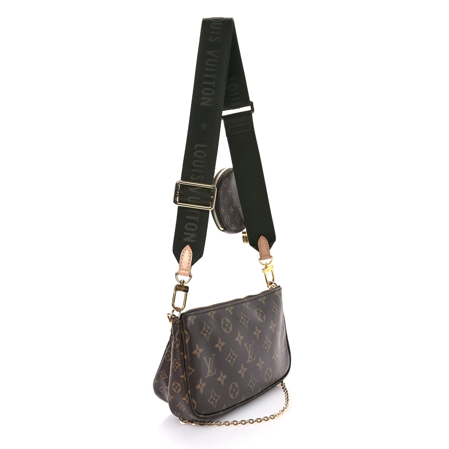 Monogram Multi Pochette Accessories Kaki
