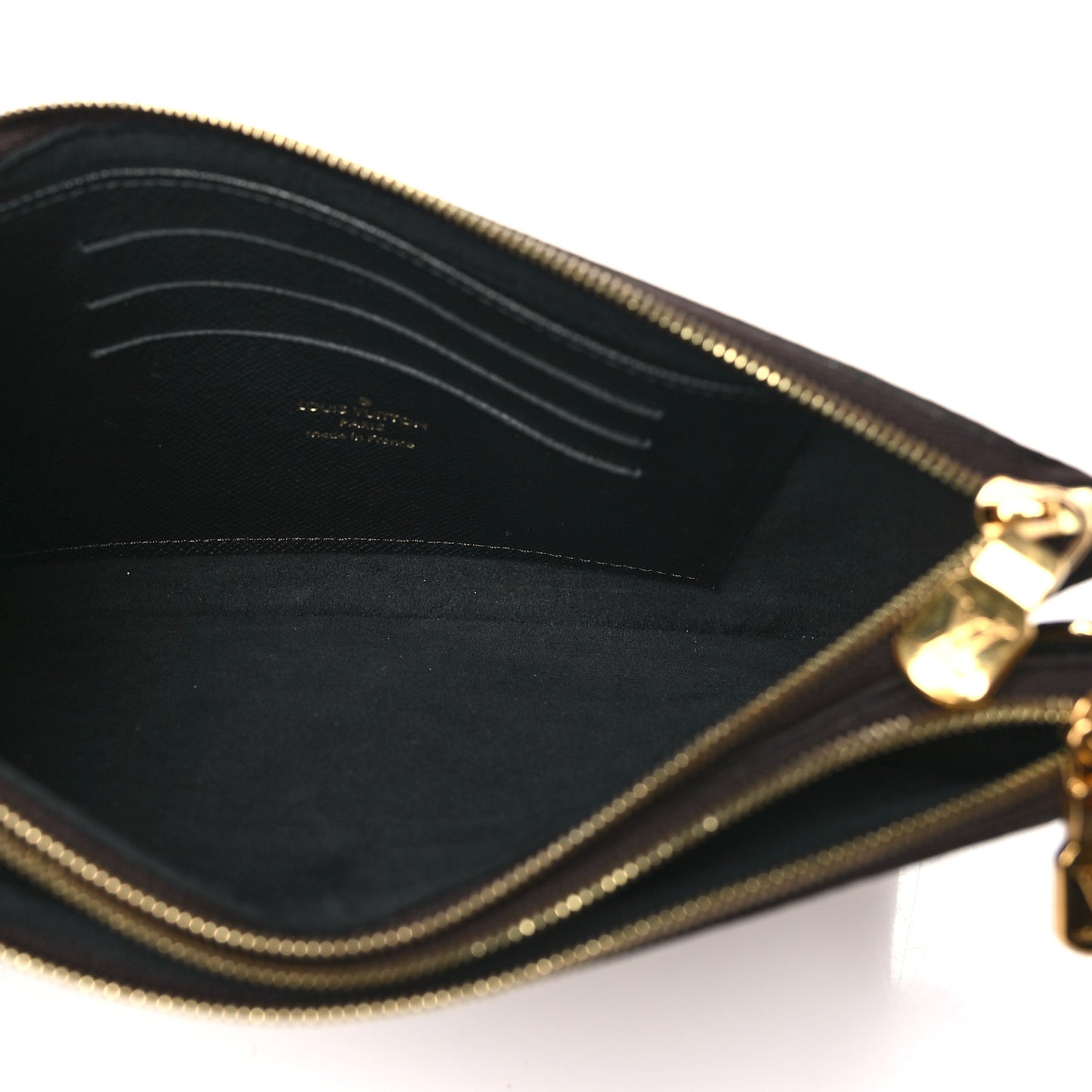 Reverse Monogram Giant Double Zip Pochette