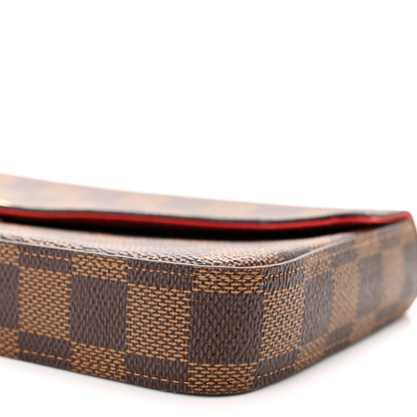 Damier Ebene Pochette Felicie Chain Wallet