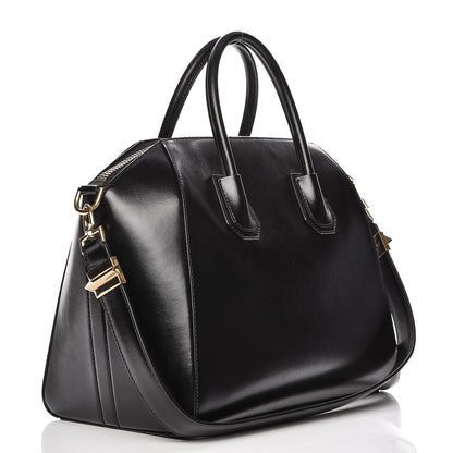 Givenchy Shiny Lord Calfskin Medium Antigona Black 4 of 10