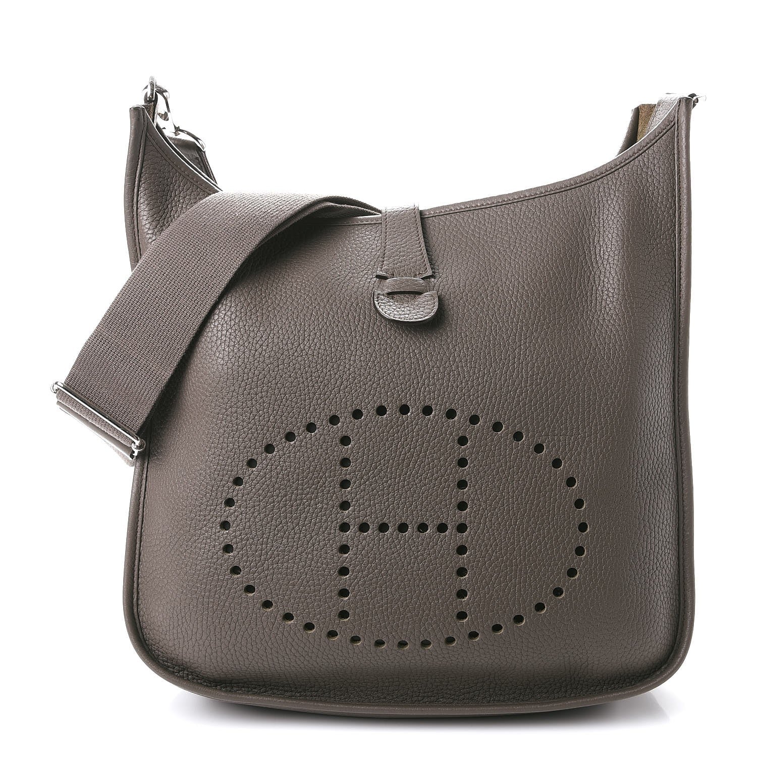 Hermes Taurillon Clemence Evelyne III GM Etain 1 of 10