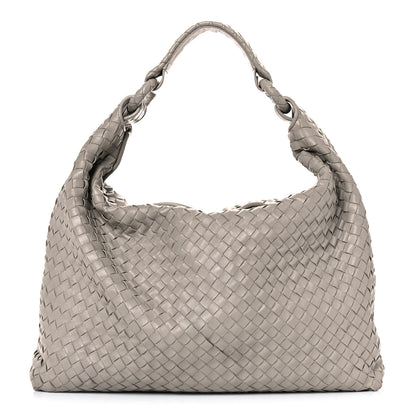 Bottega Veneta Nappa Intrecciato Sloane Hobo Fume 1 of 25