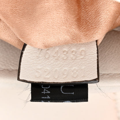 Gucci Nappa Vertical Matelasse Small Maxi Horsebit Chain Shoulder Bag Great White 7 of 10