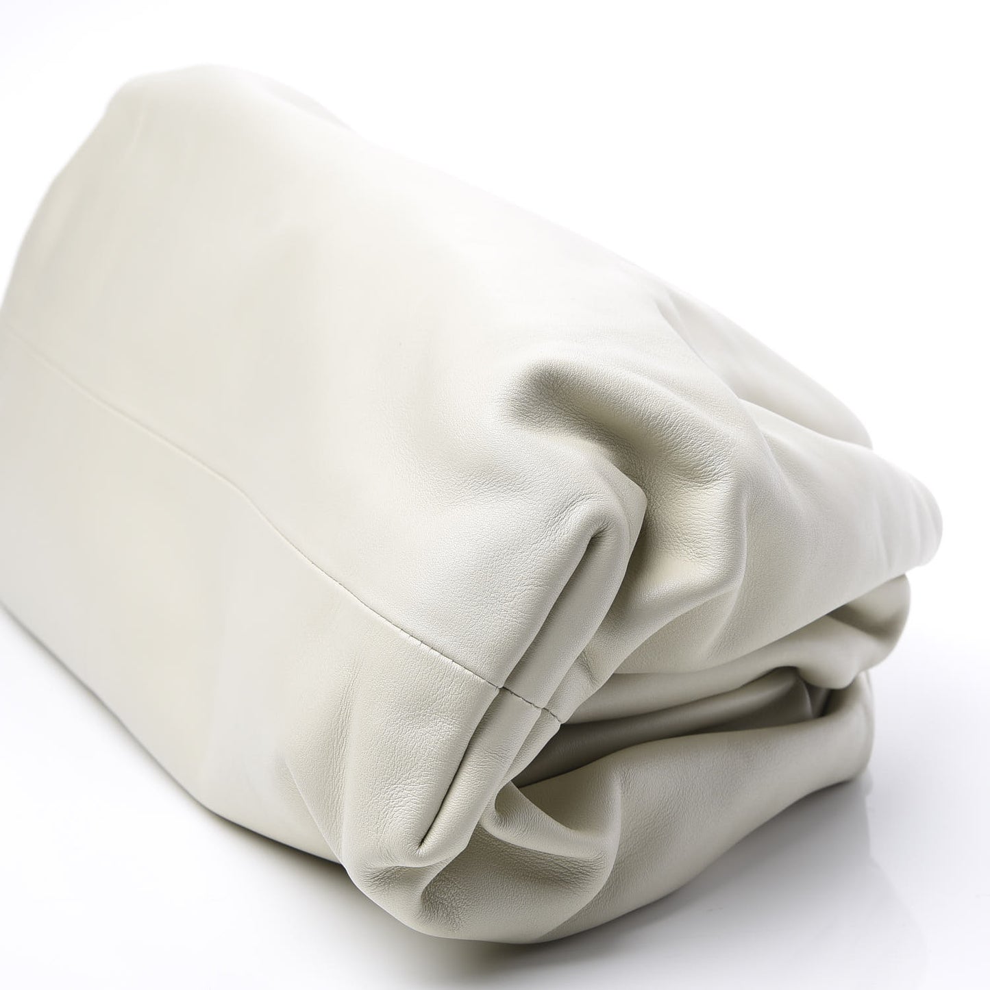 Smooth Butter Calf The Pouch Oversized Clutch Mist