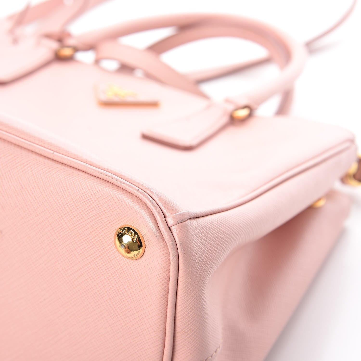 Prada Saffiano Small Galleria Double Zip Tote Orchidea 10 of 12