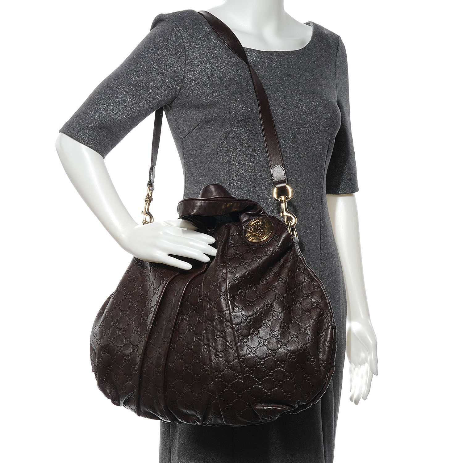 Gucci Guccissima Hysteria Chocolate Large 2 of 7