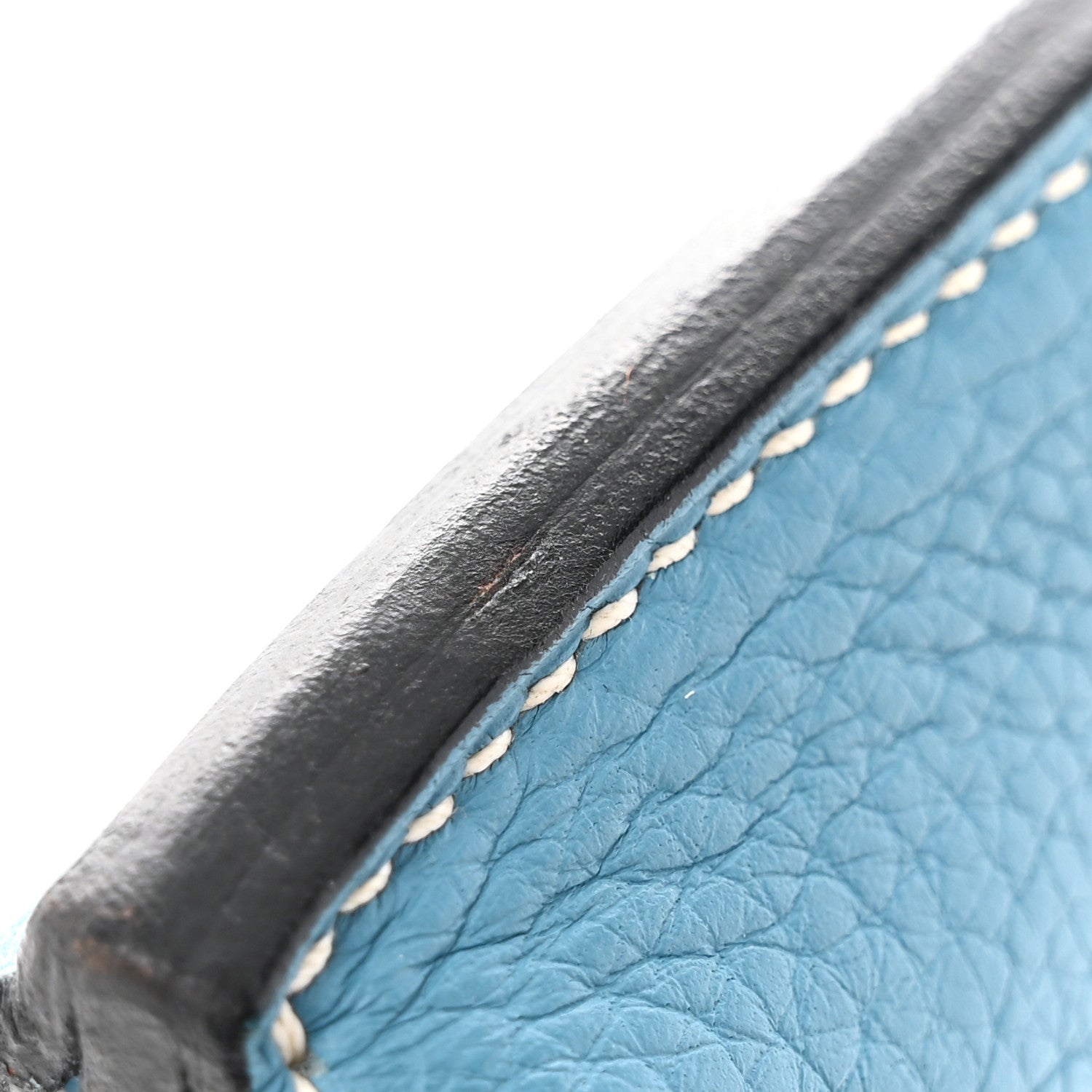 Hermes Taurillon Clemence Birkin 35 Blue Jean 13 of 16