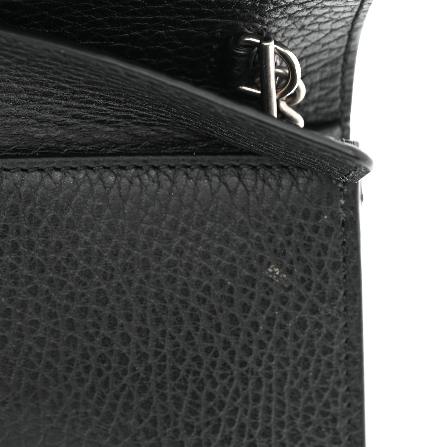 Calfskin Super Mini Dionysus Shoulder Bag Black