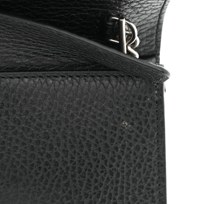 Gucci Calfskin Super Mini Dionysus Shoulder Bag Black 10 of 11