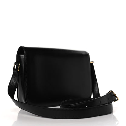 Celine Shiny Calfskin Medium Triomphe Black 3 of 10