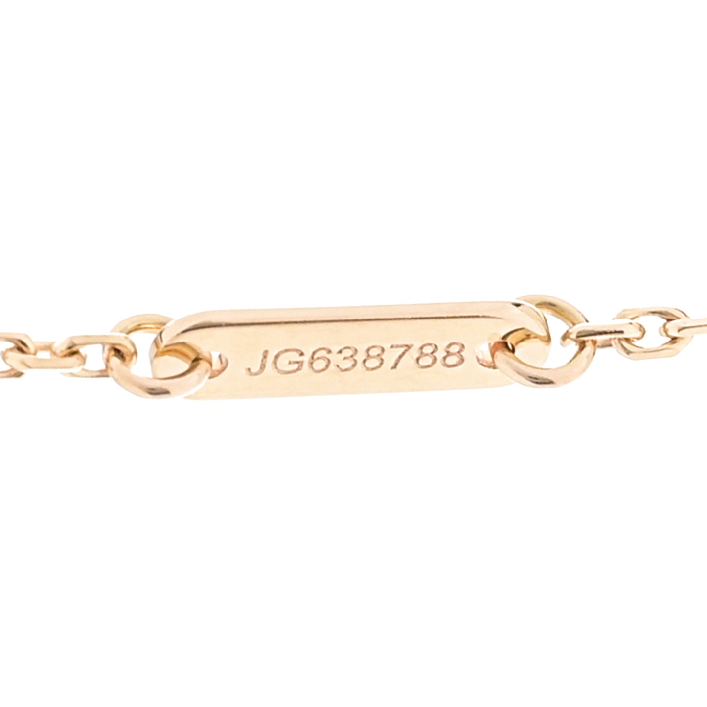 18K Rose Gold Sweet Alhambra Pendant Necklace