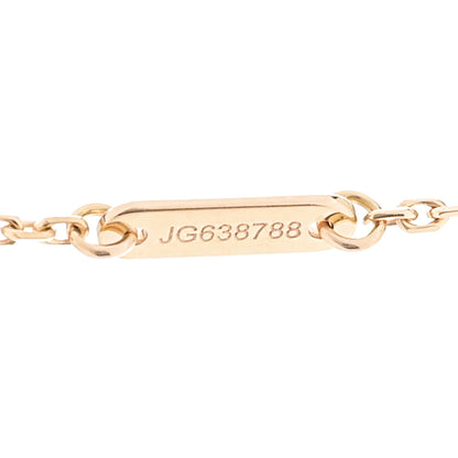Van Cleef & Arpels 18K Rose Gold Sweet Alhambra Pendant Necklace 5 of 6