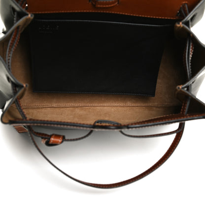 Loewe Boxcalf Lazo Tote Black Tan 5 of 10