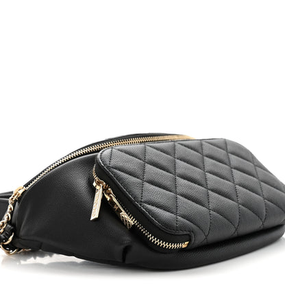 Chanel Caviar Quilted Business Affinity Waist Belt Bag Black 9 of 12