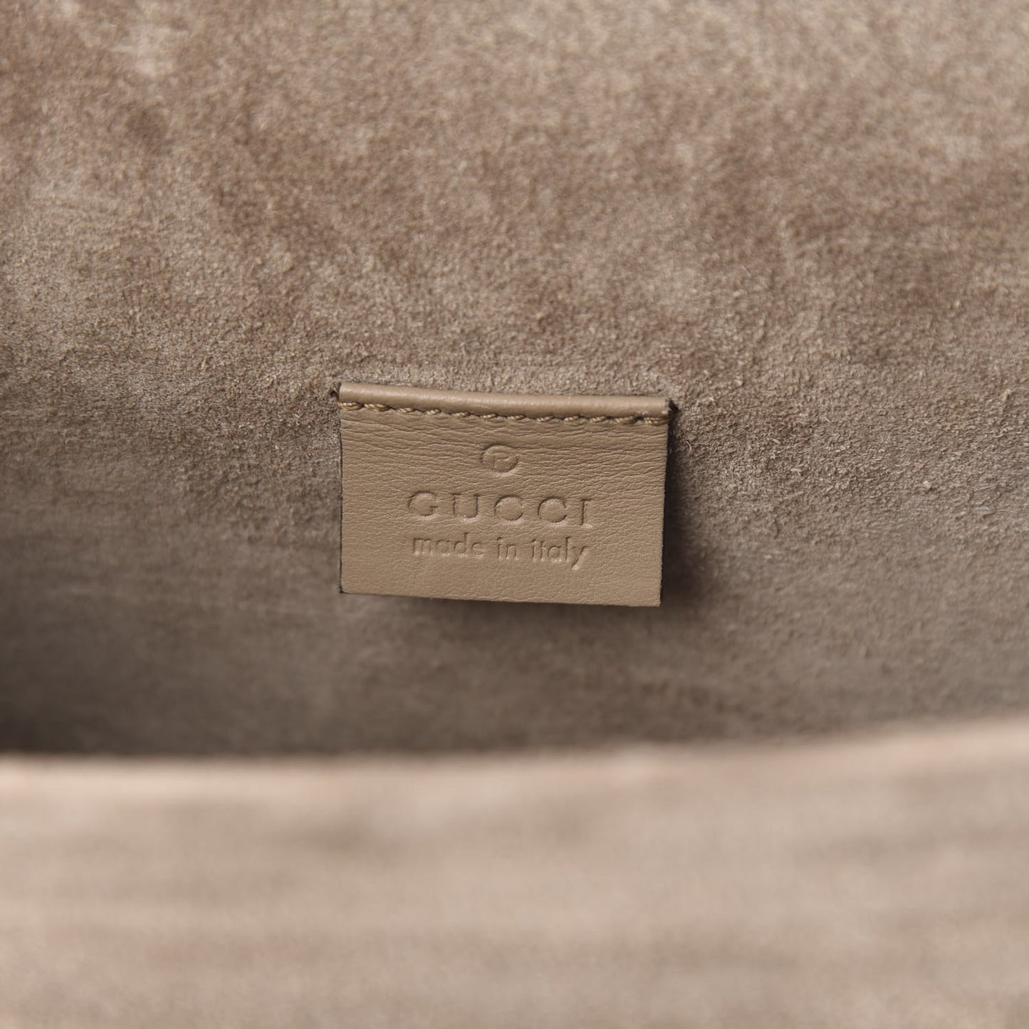 GG Supreme Monogram Mini Dionysus Shoulder Bag Taupe