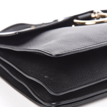 Chloe Calfskin Medium Faye Shoulder Bag Black 22 of 26
