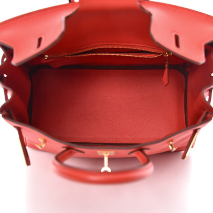 Hermes Swift Birkin 25 Rouge Tomate 8 of 30