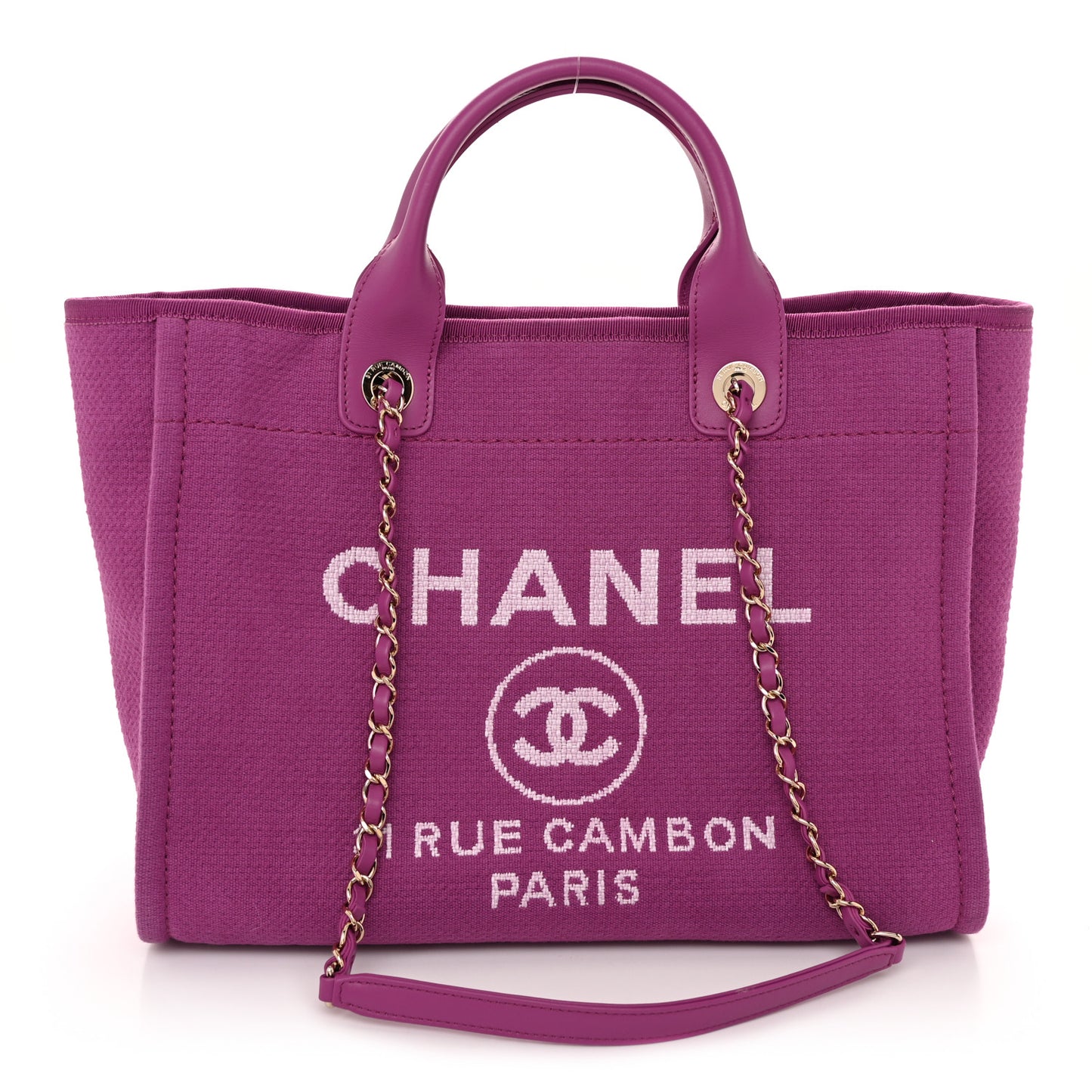 Mixed Fibers Small Deauville Tote Purple