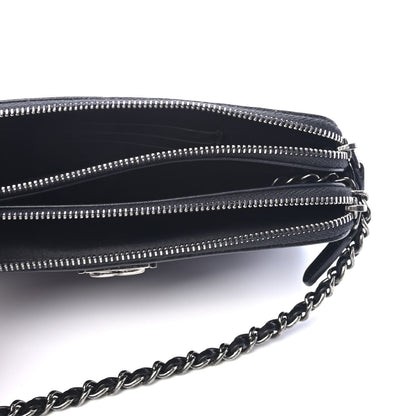 Chanel Caviar Quilted Small Boy Clutch With Chain Black 4 of 5