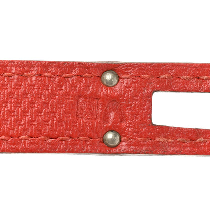 Hermes Grain d'H Kelly Longue Wallet Sanguine 9 of 11