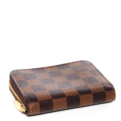 Louis Vuitton Damier Ebene Zippy Coin Purse 4 of 8