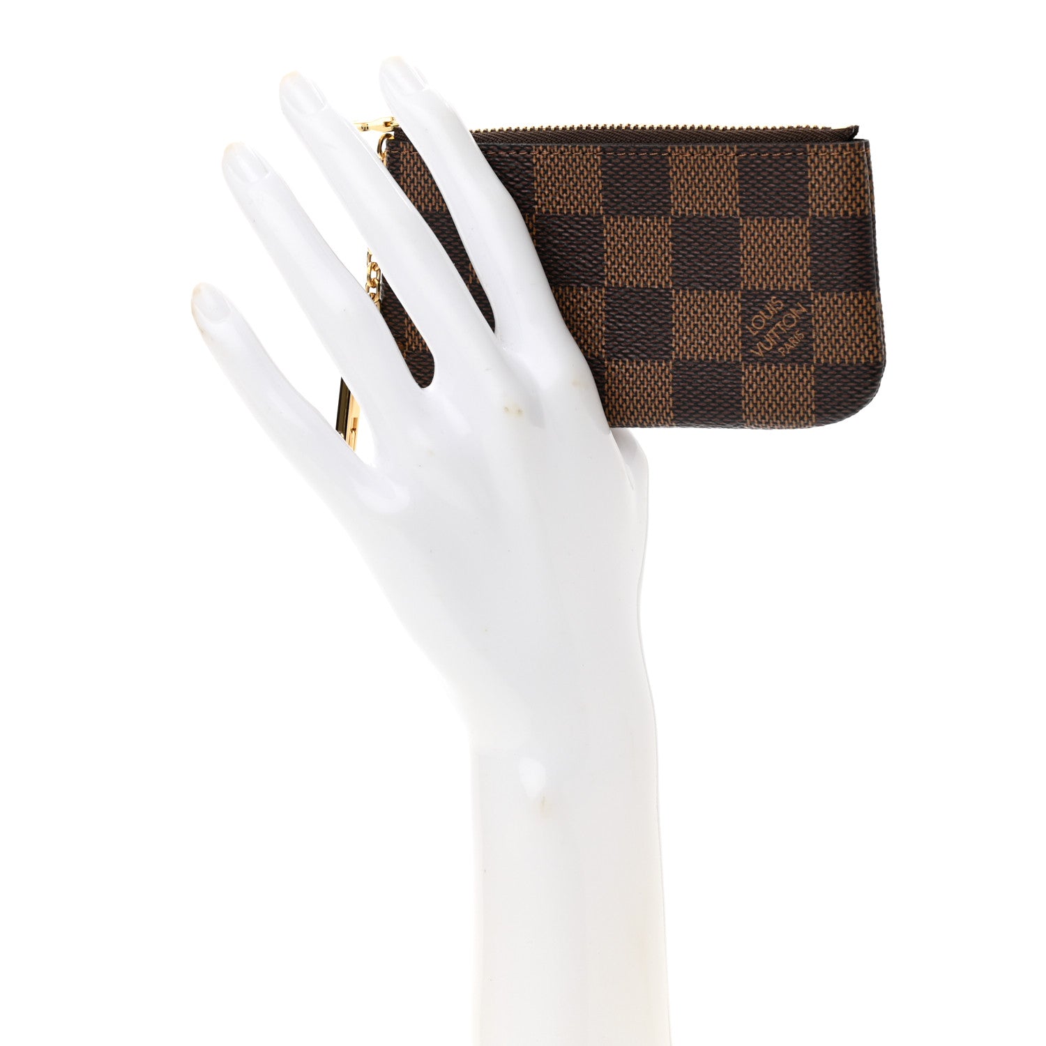 Louis Vuitton Damier Ebene Key Pouch 2 of 7