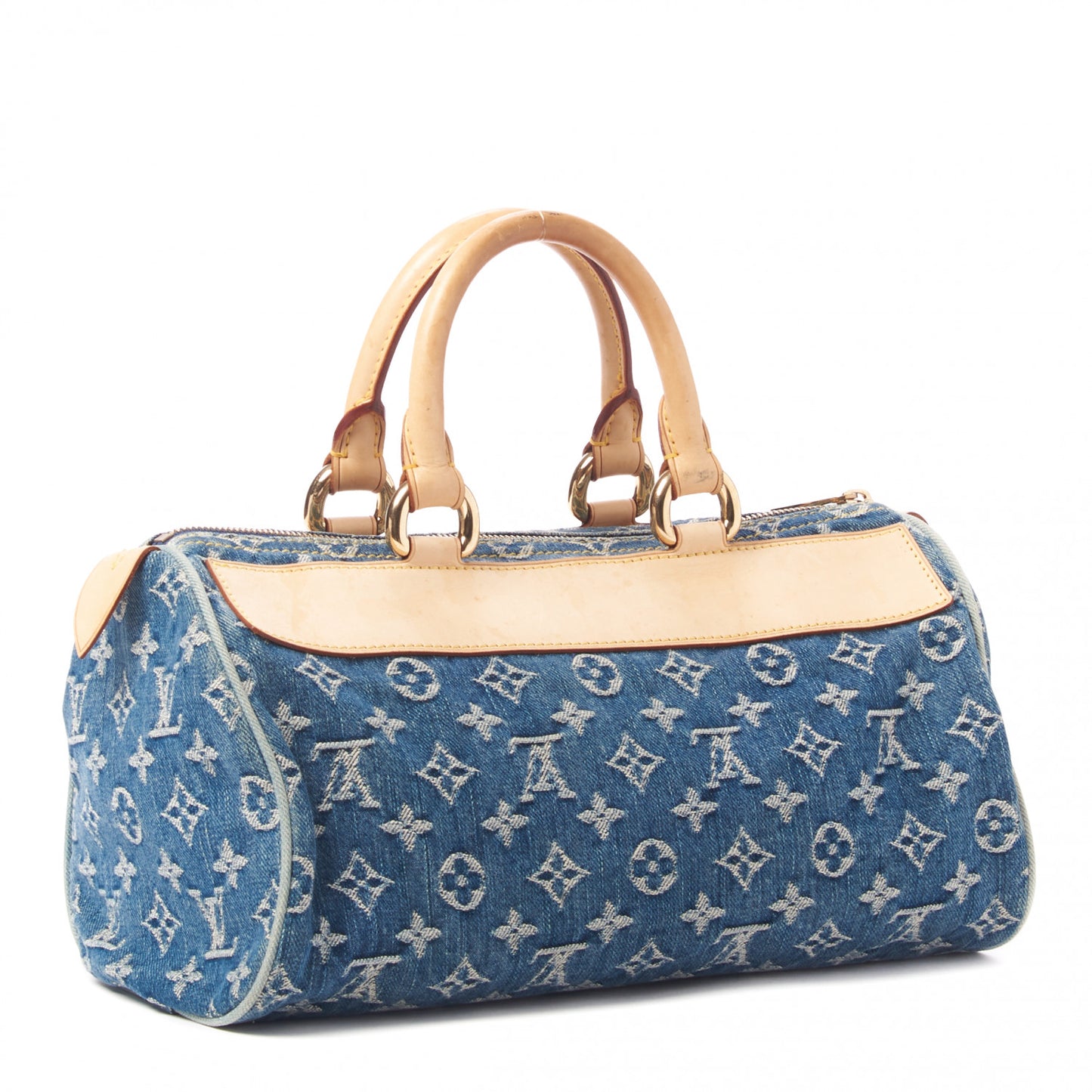 Monogram Denim Neo Speedy Blue
