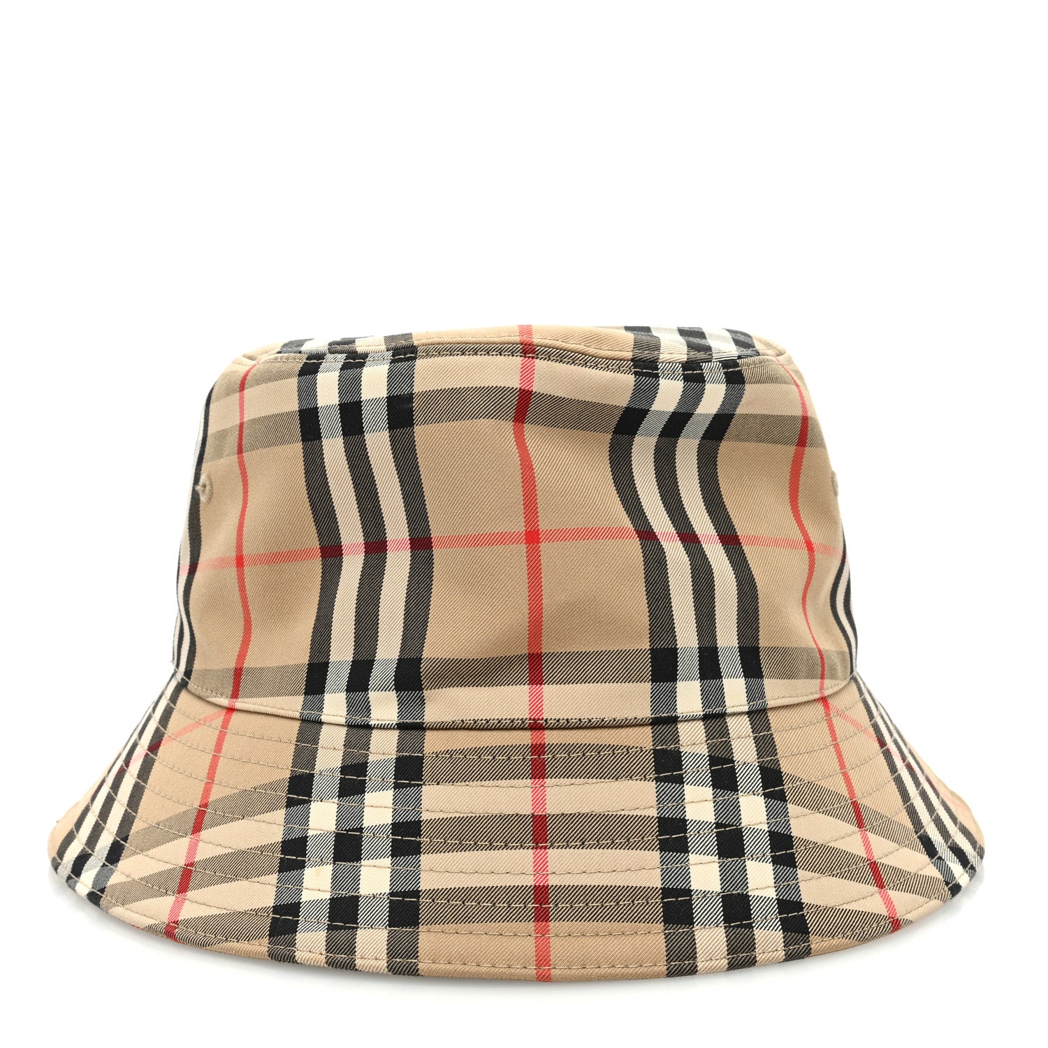 Burberry Technical Cotton Vintage Check Bucket Hat L Archive Beige 3 of 8