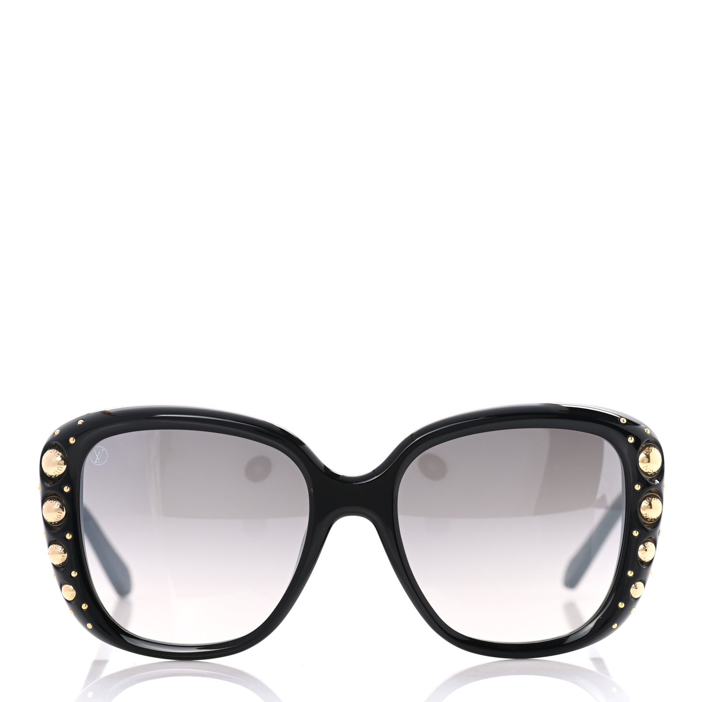 Oversized Studded Sunglasses Z1126W Black