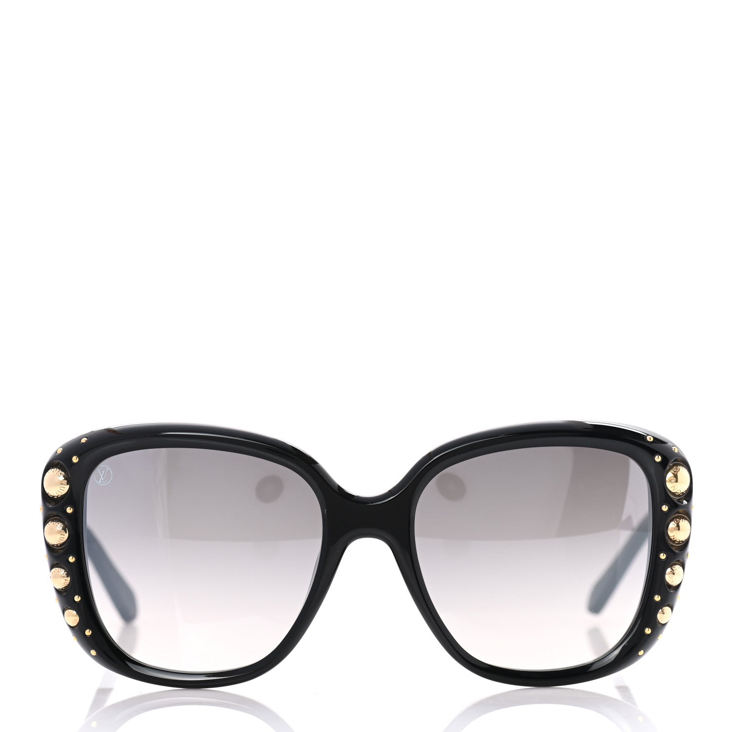 Louis Vuitton Oversized Studded Sunglasses Z1126W Black 2 of 10