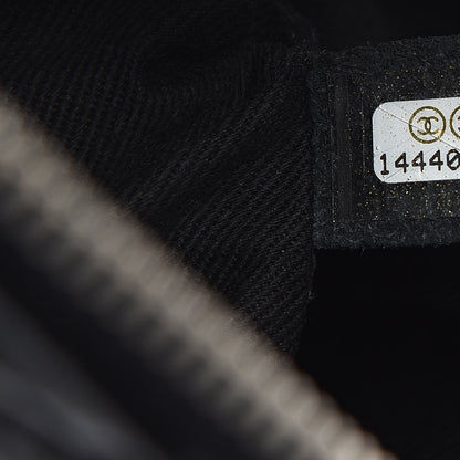 Chanel Vinyl Quilted In The Business Tote Black 7 of 14