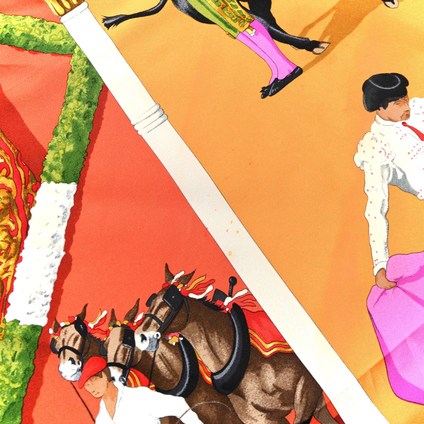 Silk Plaza De Toros Scarf 90