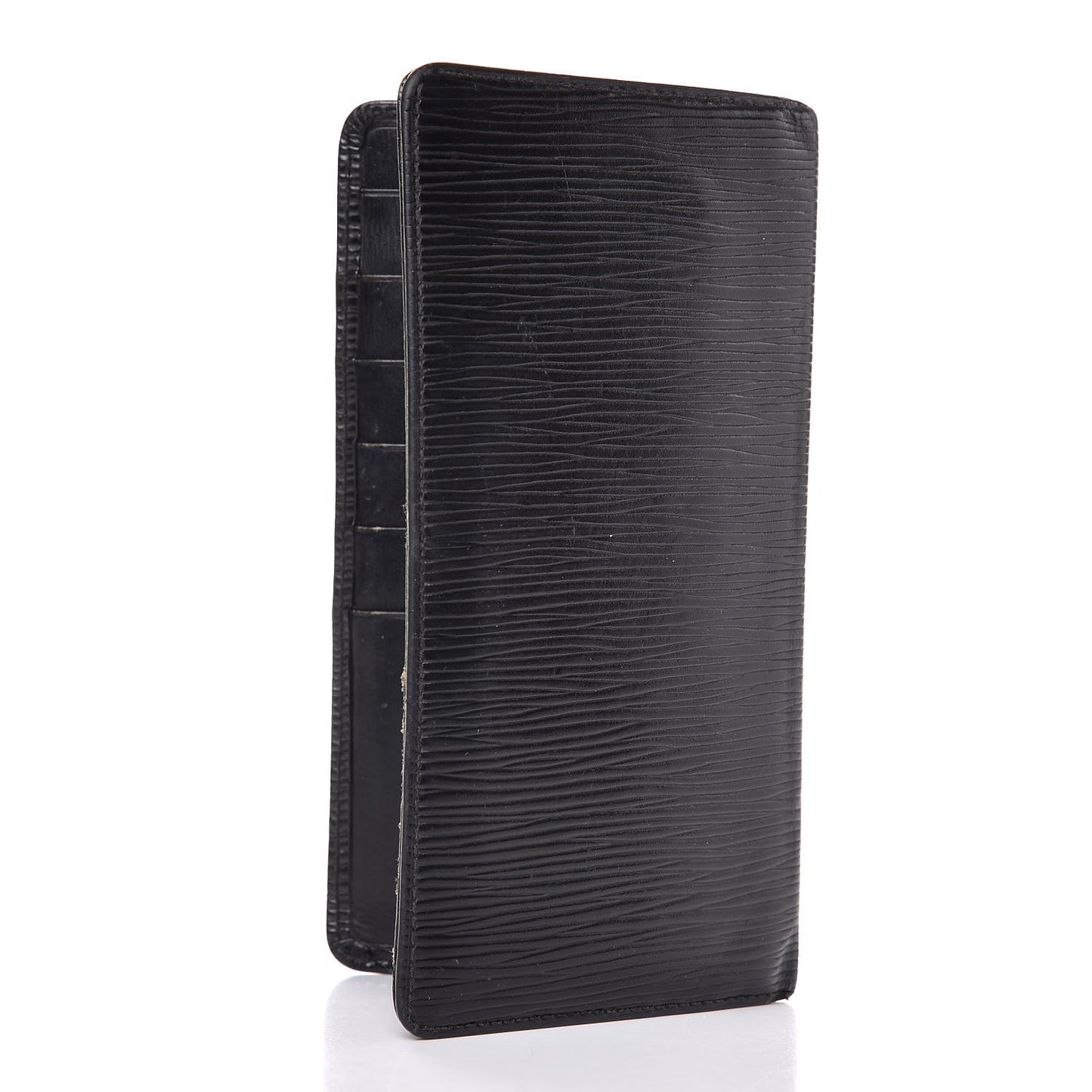Epi Checkbook Card Holder Black