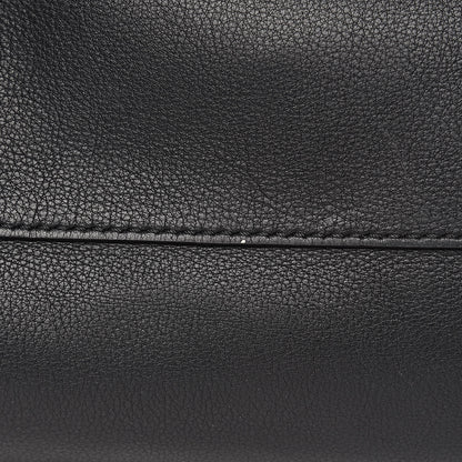 Burberry Calfskin Grommet Hobo Black 14 of 18