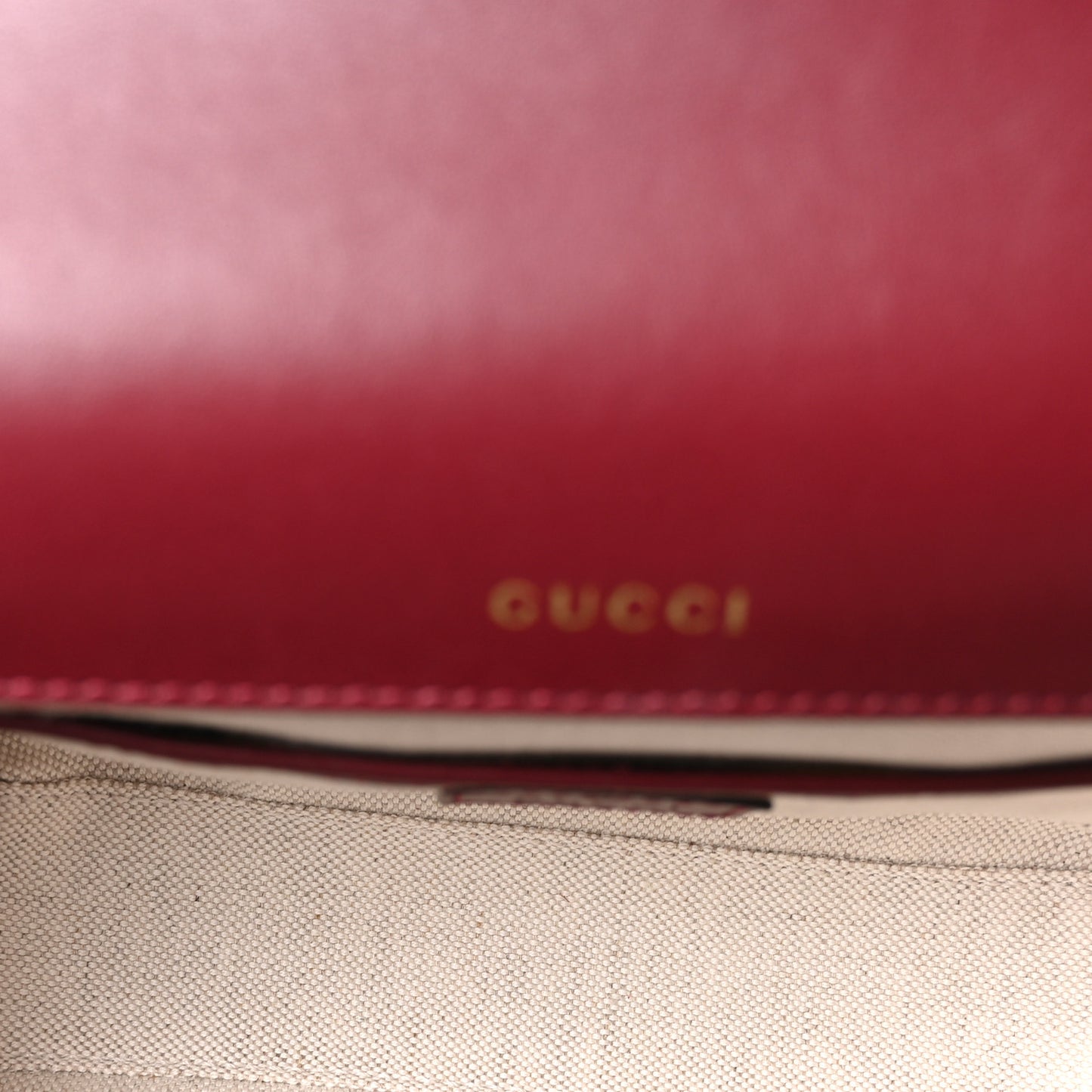 Arabella Calfskin Horsebit 1955 Shoulder Bag Rosso Ancora