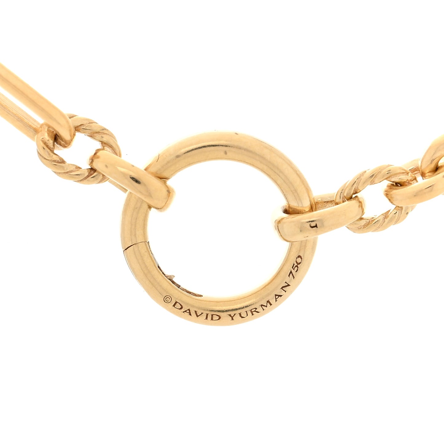 18K Yellow Gold 4.5mm Lexington Chain Necklace