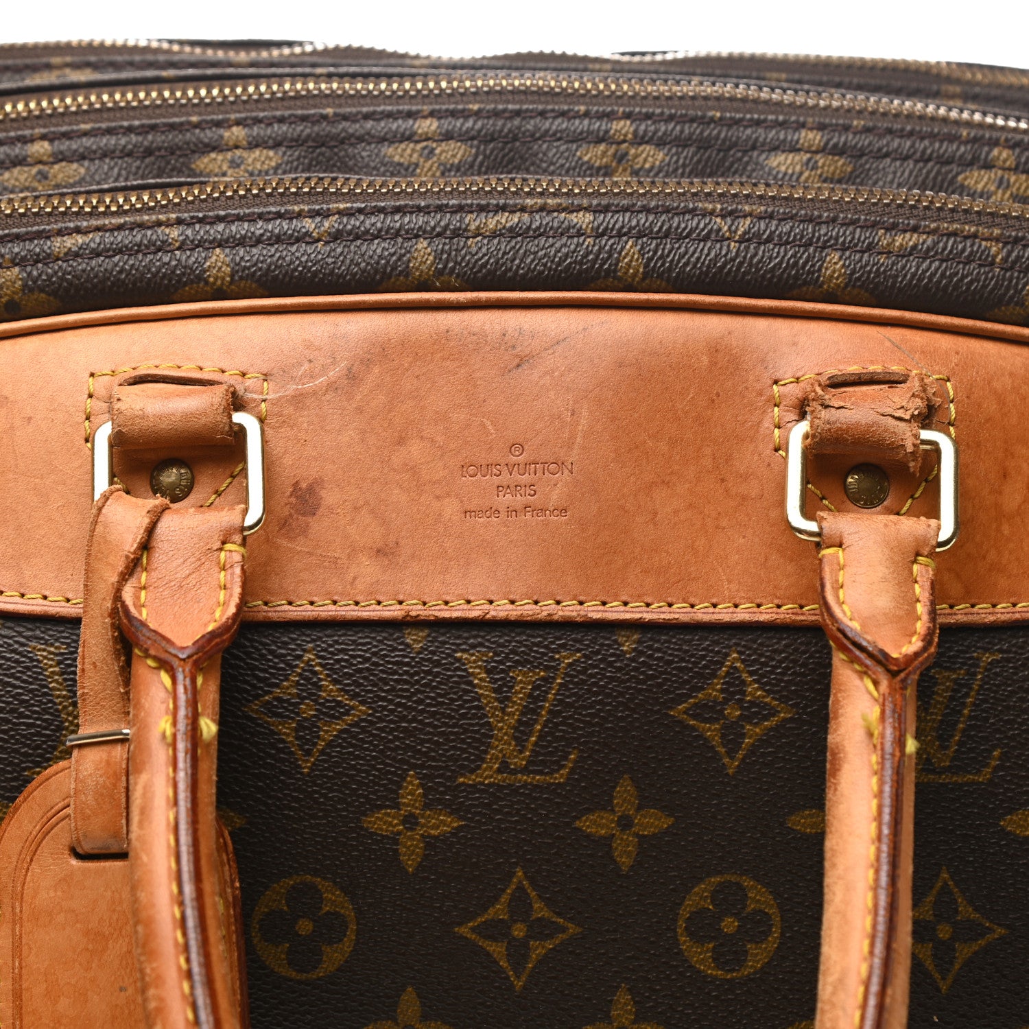 Louis Vuitton Monogram Alize 3 Compartment Bag 8 of 20