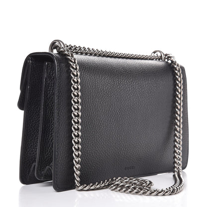 Gucci Pebbled Calfskin Small Dionysus Shoulder Bag Black 3 of 7