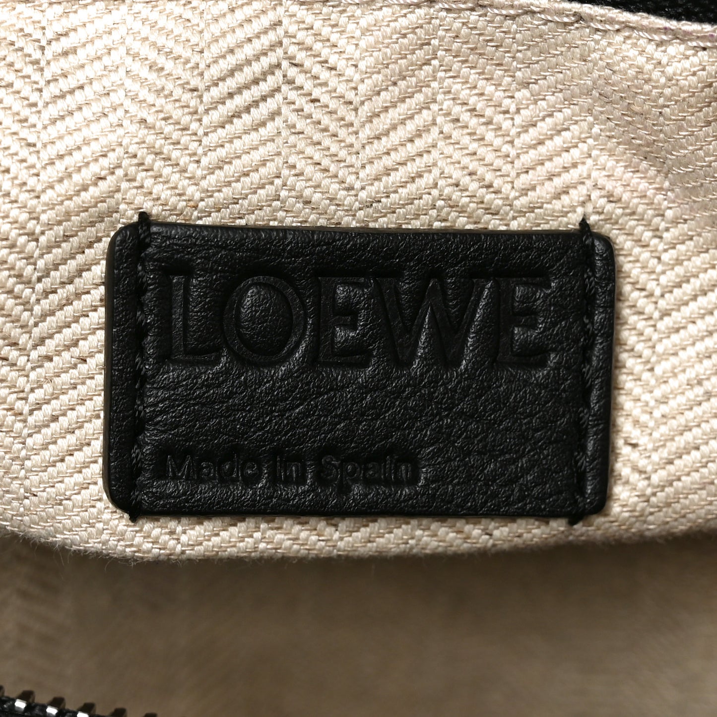 Calfskin Medium Puzzle Bag Black