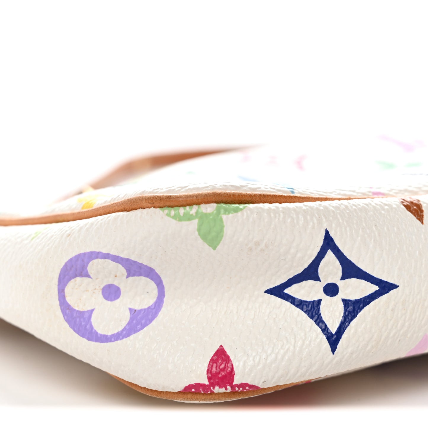 Monogram Multicolor Pochette Accessories White