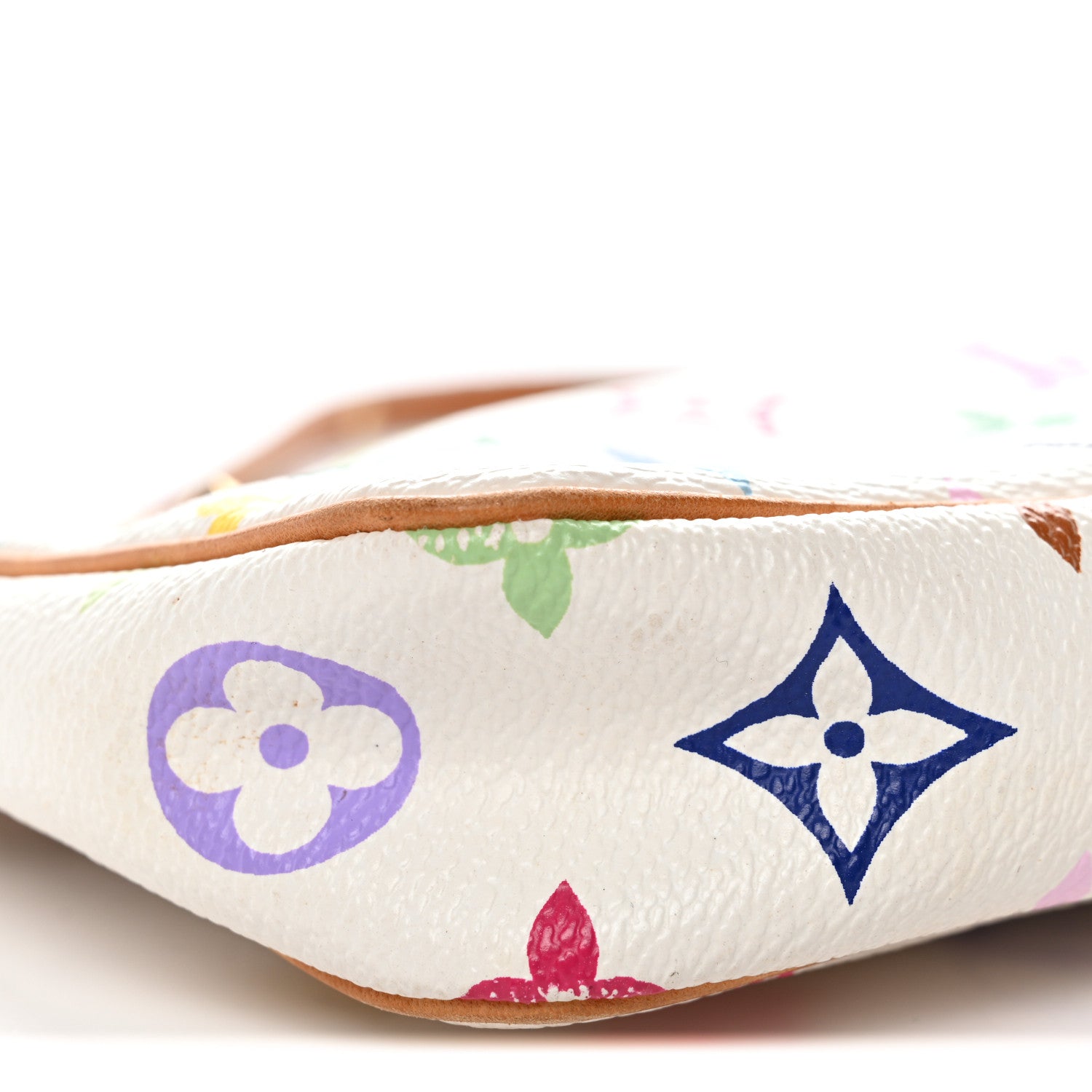 Louis Vuitton Monogram Multicolor Pochette Accessories White 9 of 12