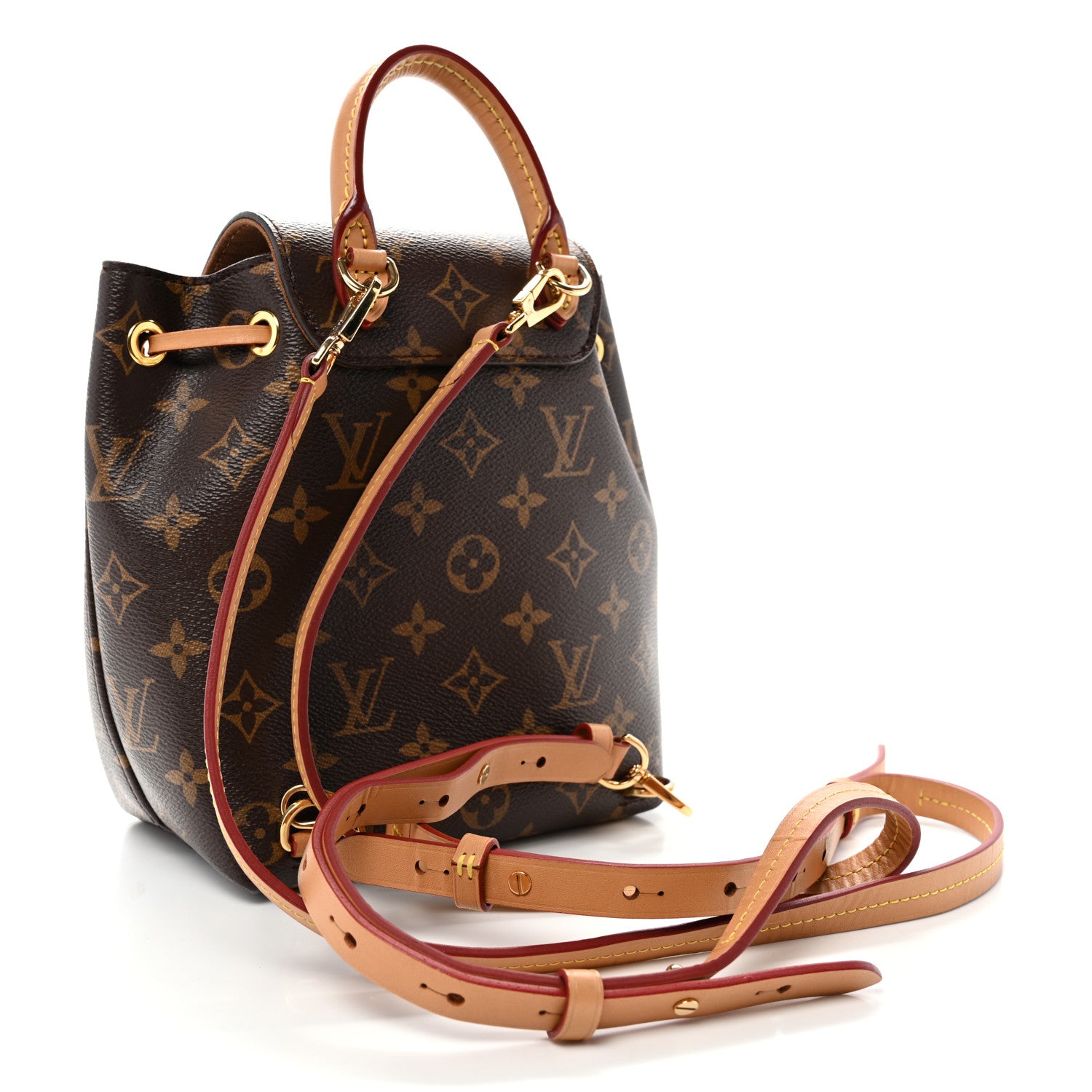 Louis Vuitton Monogram Montsouris BB Backpack Natural 3 of 9