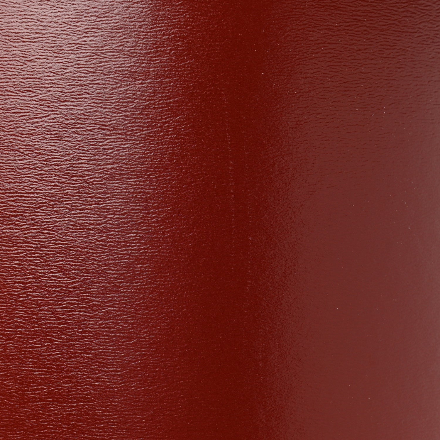 Hermes Kraft Paper Metal Canvas Saddle Box Rouge H 9 of 11