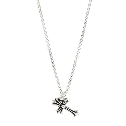 Chrome Hearts Sterling Silver Cross Pendant Necklace 1 of 5