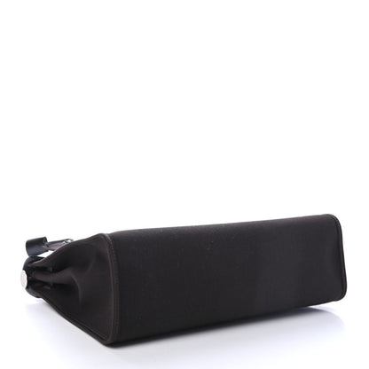 Hermes Toile Vache Hunter Herbag Zip 31 PM Black Ebene 3 of 8