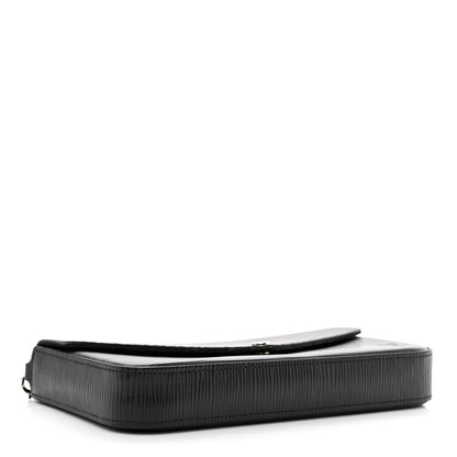 Louis Vuitton Epi Pochette Felicie Black 4 of 10