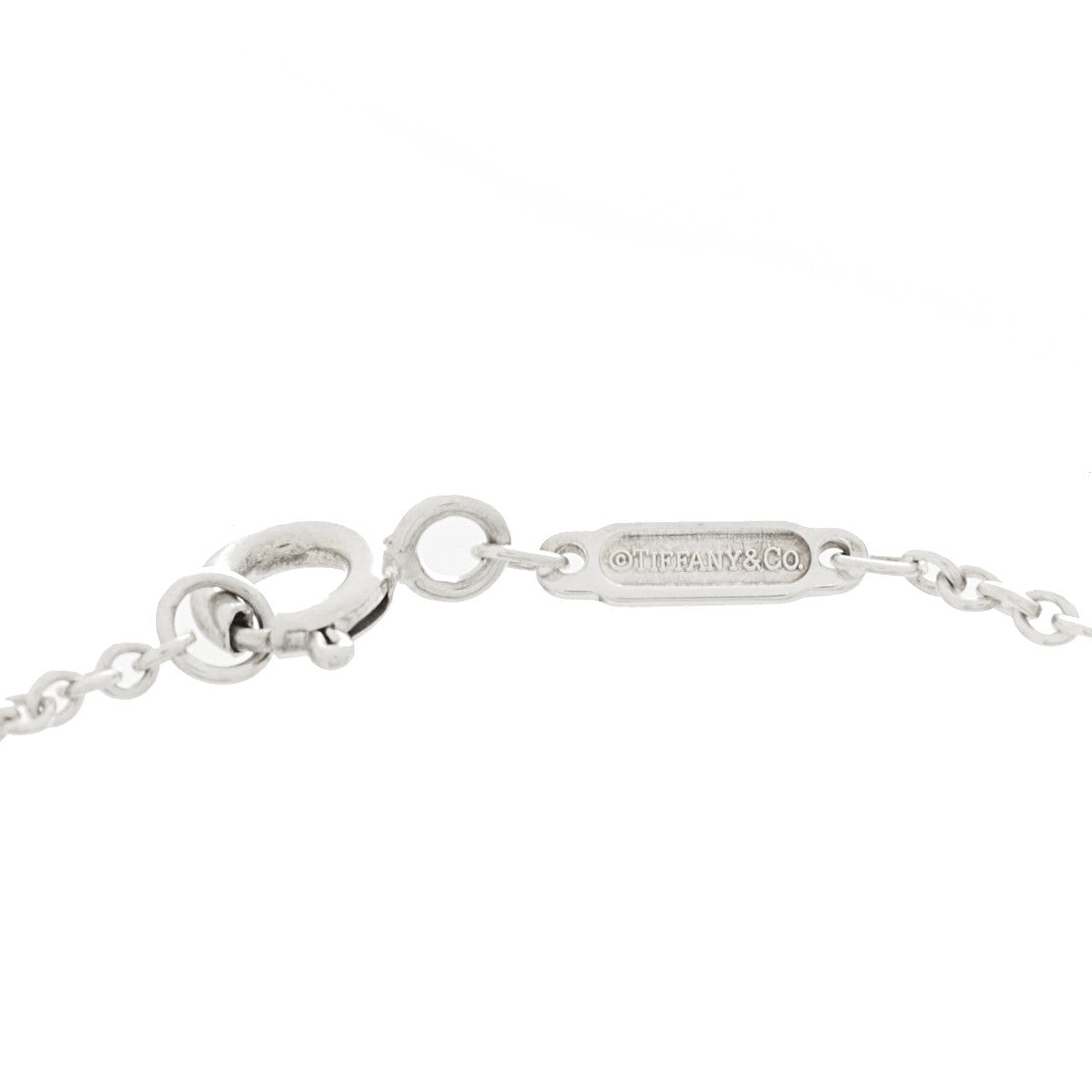 Tiffany Sterling Silver Rubedo 1837 Interlocking Bracelet 4 of 5