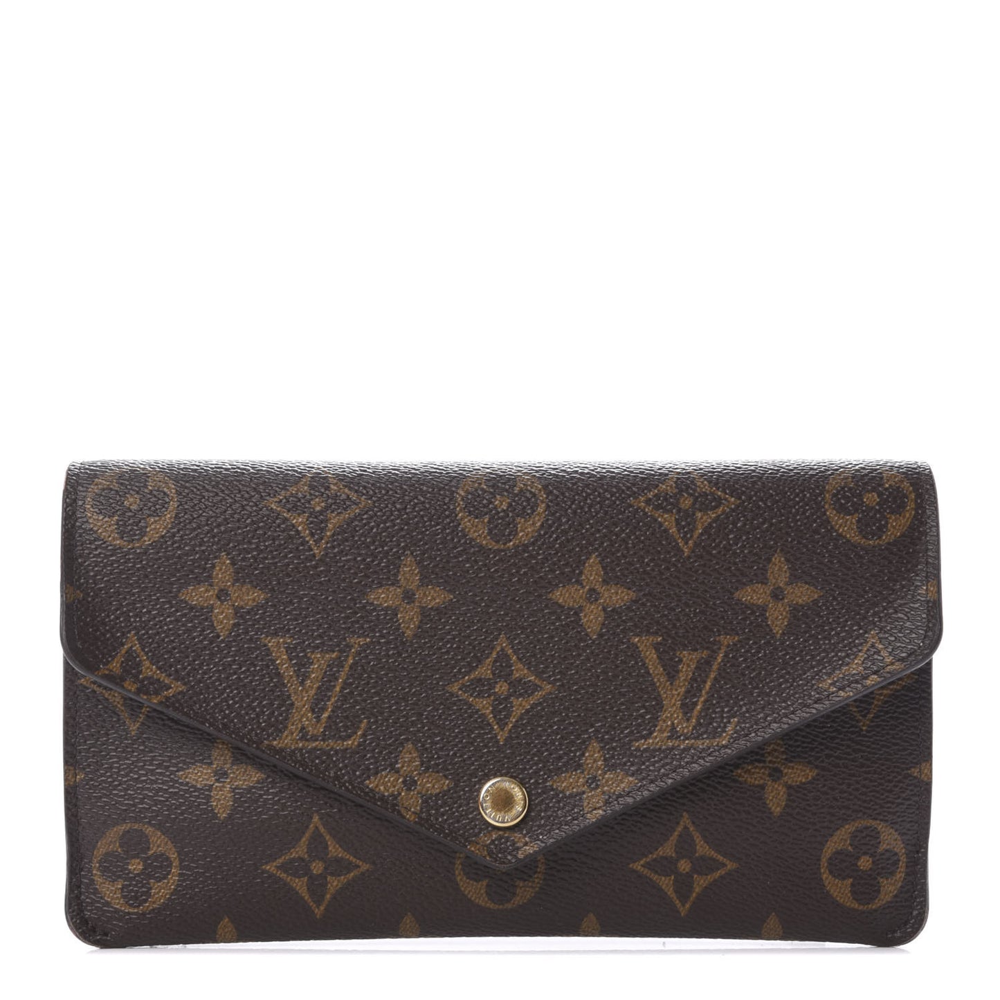 Monogram Jeanne Wallet Rose Ballerine
